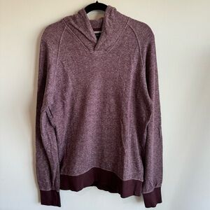 Rogue State Red Cotton Pullover Sweater Size Medium
